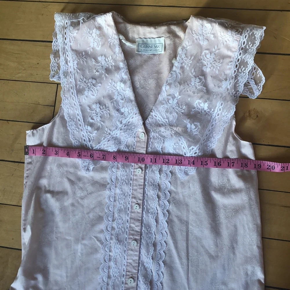 Vintage Gunne Sax Lace Dress - Picture 4 of 6